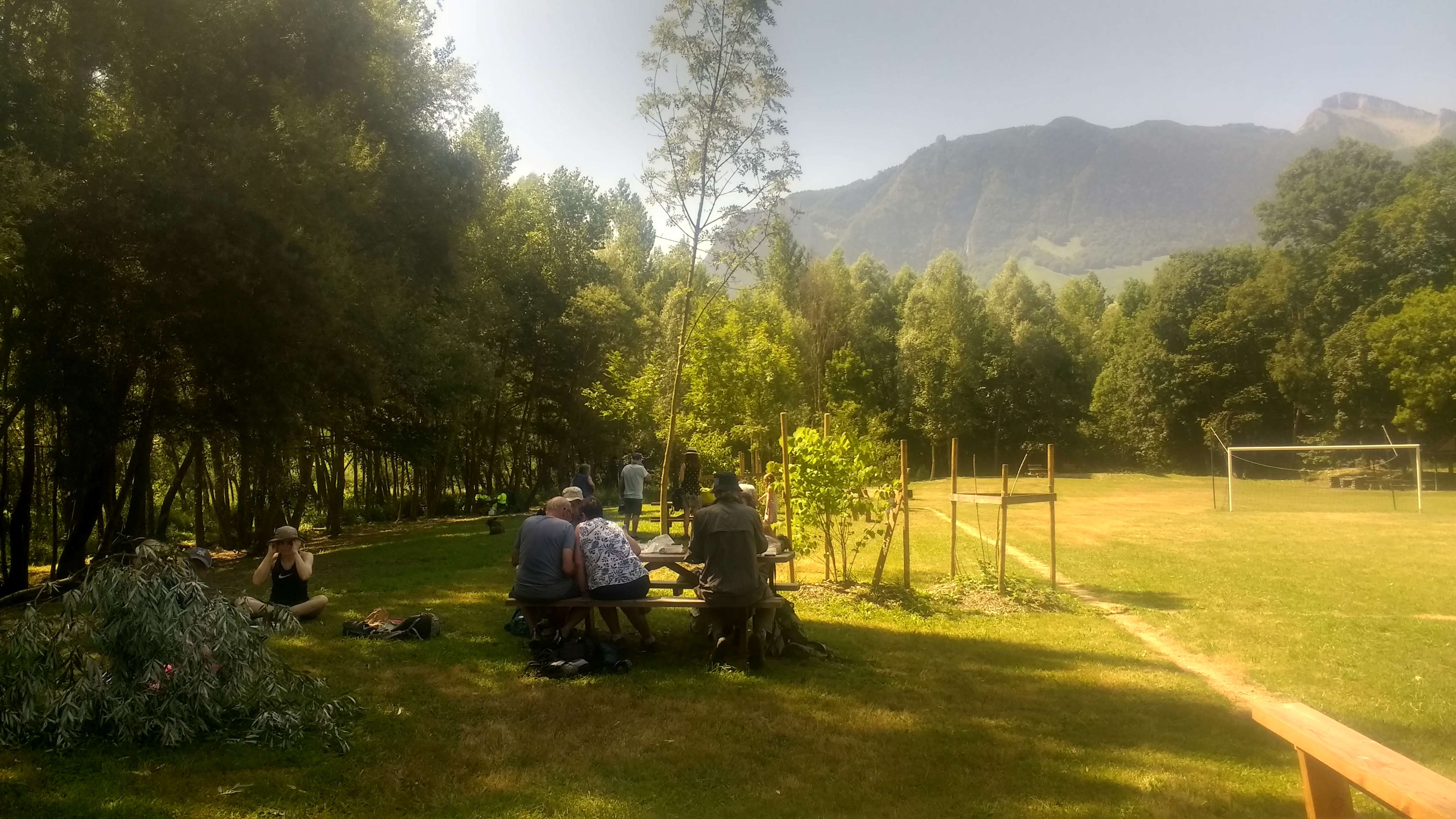 pique nique au Saillet